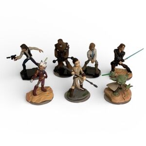 Disney Infinity 3.0 Star Wars Video Game Figures Yoda Chewbacca Han Solo